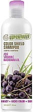 Kup Szampon do włosów farbowanych Jagody acai, witamina C i olej makadamia - Petal Fresh SuperFoods Color Shield Acai, Vitamin C, Macadamia Oil Shampoo