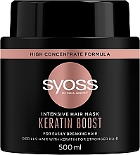 Kup Intensywna maska ​​do włosów łamliwych - Syoss Keratin Boost Intensive Hair Mask