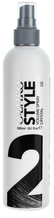 Spray dodający włosom objętości - C:EHKO Crystal Style Volume Spray