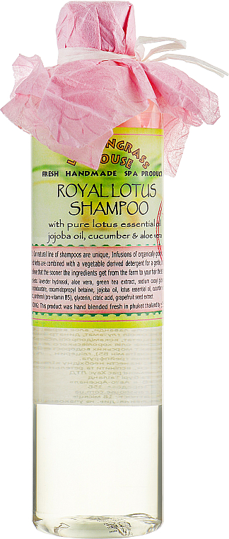 Szampon, Królewski lotos - Lemongrass House Royal Lotus Shampoo — Zdjęcie N2