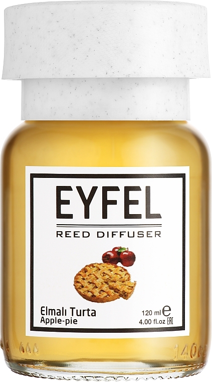 Dyfuzor zapachowy Szarlotka - Eyfel Perfume Reed Diffuser Apple Pie — Zdjęcie N1