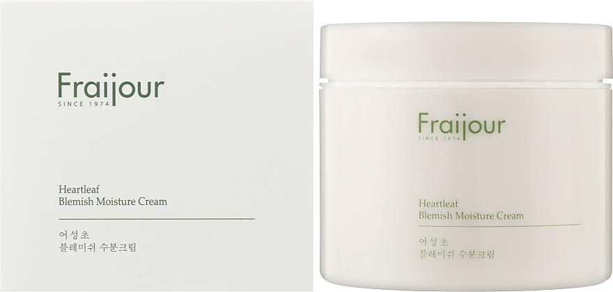 Krem do twarzy dla skóry wrażliwej - Fraijour Heartleaf Blemish Moisture Cream — Zdjęcie N2