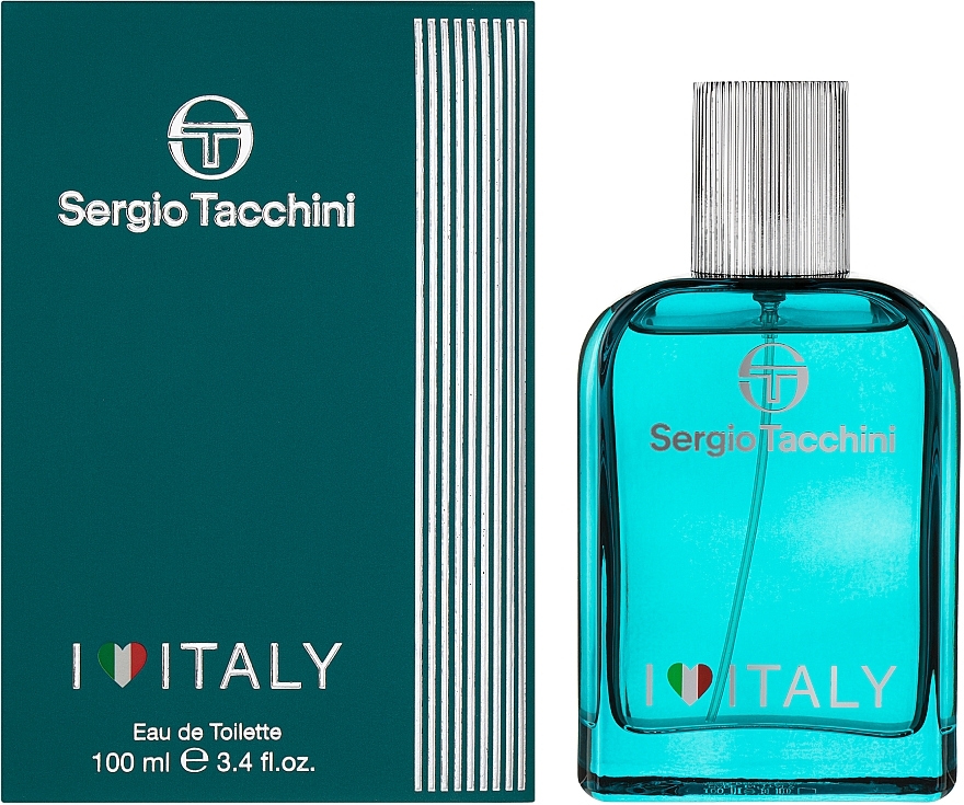 Sergio Tacchini I Love Italy For Man - Woda toaletowa — Zdjęcie N2