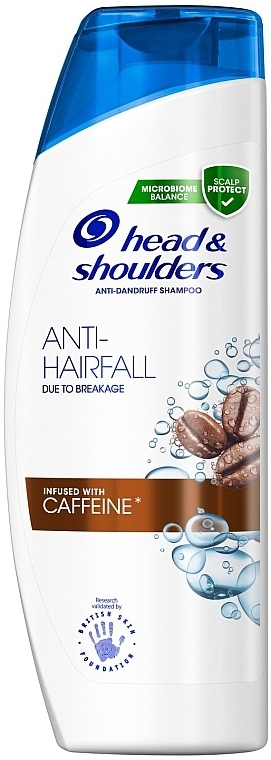 Szampon przeciwłupieżowy z kofeiną - Head & Shoulders Coffeine Shampoo — Zdjęcie N1