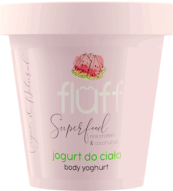 Jogurt do ciała Arbuz - Fluff Body Yogurt Watermelon — Zdjęcie N1