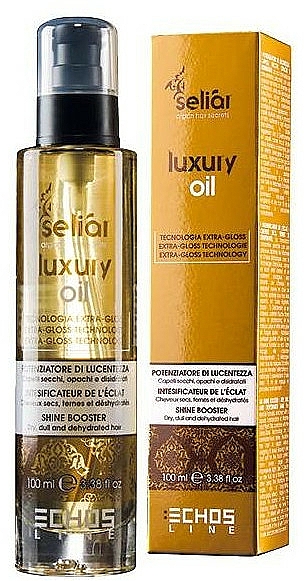 Olejek nabłyszczający włosy - Echosline Seliar Luxury Oil — Zdjęcie N3