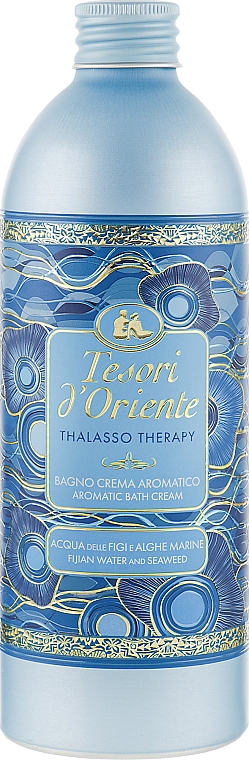 Aromatyczny krem do kąpieli - Tesori d`Oriente Thalasso Therapy Aromatic Bath Cream — Zdjęcie N1