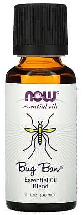 Mieszanka olejków eterycznych odstraszających owady - Now Foods Essential Oils Bug Ban — Zdjęcie N1