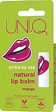 Balsam do ust Mango - UNI.Q Natural Lip Balm — Zdjęcie N1