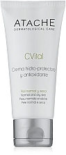 Krem hydroprotekcyjny i antyoksydacyjny do skóry normalnej i mieszanej - Atache C Vital Cream Normal & Dry Skin — Zdjęcie N2