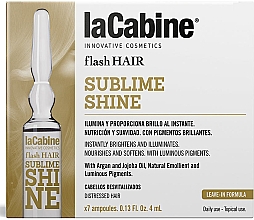 Kup Ampułki do włosów - La Cabine Flash Sublime Shine Ampules