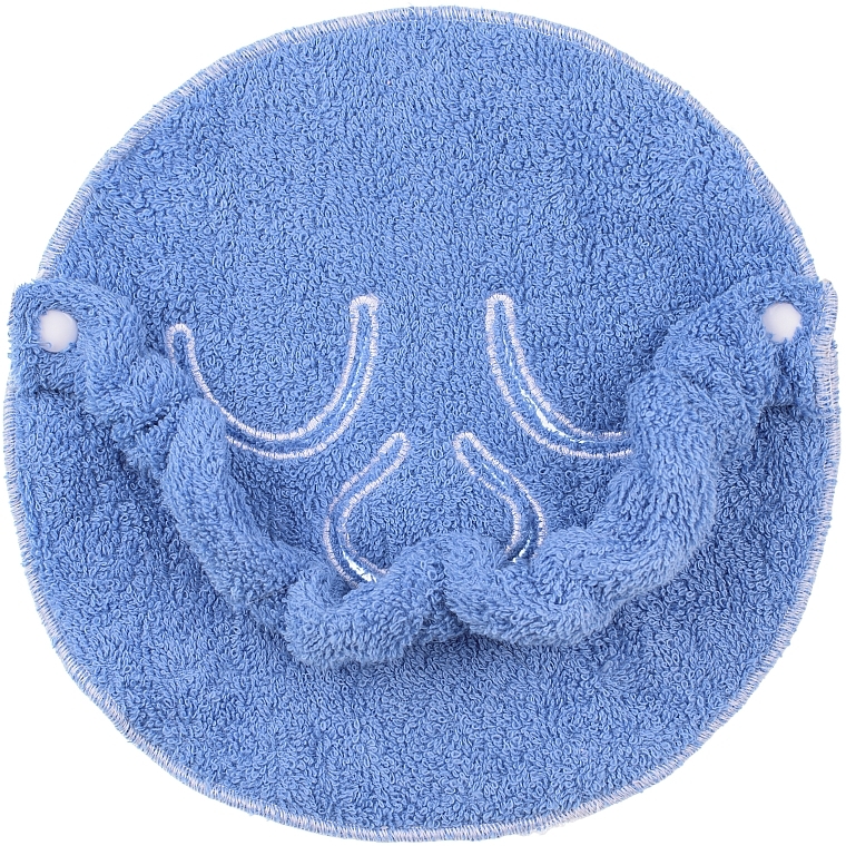 Ręcznik kompresyjny do zabiegów kosmetycznych, niebieski Towel Mask - MAKEUP Facial Spa Cold & Hot Compress Blue — Zdjęcie N3