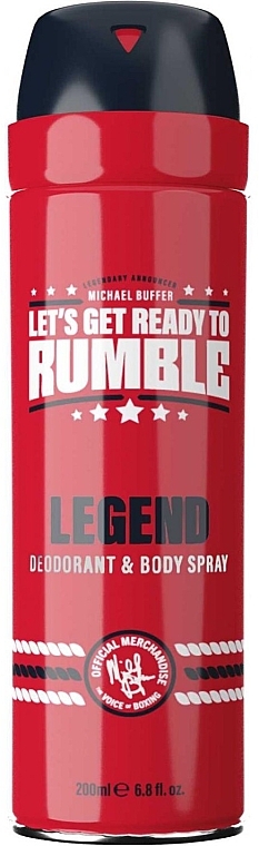 Dezodorant w sprayu - Rumble Men Legend Deodorant & Body Spray — Zdjęcie N1