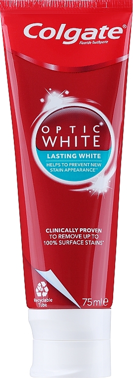 PRZECENA! Pasta do zębów - Colgate Optic White Lasting White Toothpaste * — Zdjęcie N1