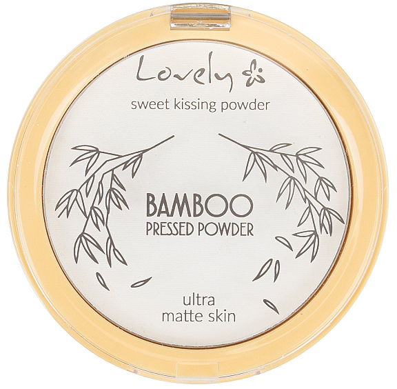 Puder do twarzy - Lovely Bamboo Pressed Powder — Zdjęcie N1