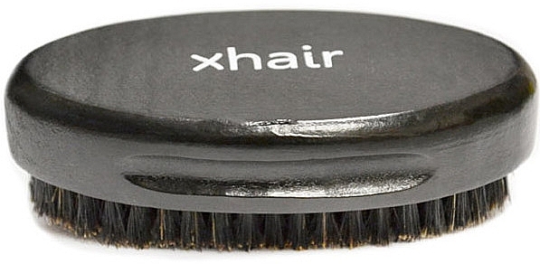 Owalna szczotka do brody z naturalnym włosiem - Xhair — Zdjęcie N4