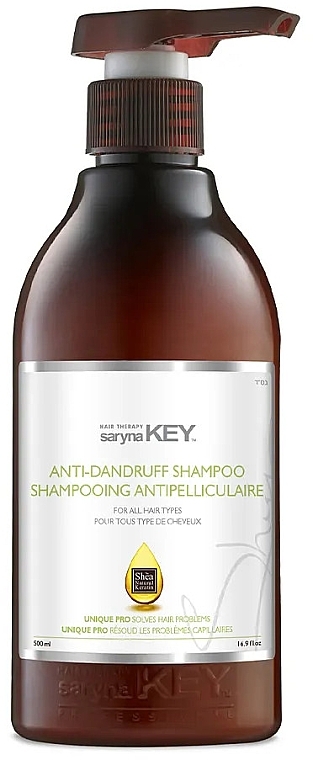 Szampon przeciwłupieżowy - Saryna Key Anti-Dandruff Shampoo — Zdjęcie N2