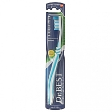 Kup Szczoteczka do zębów, średnio twarda, niebieska - Dr. Best Toothbrush Classic High Deep Medium