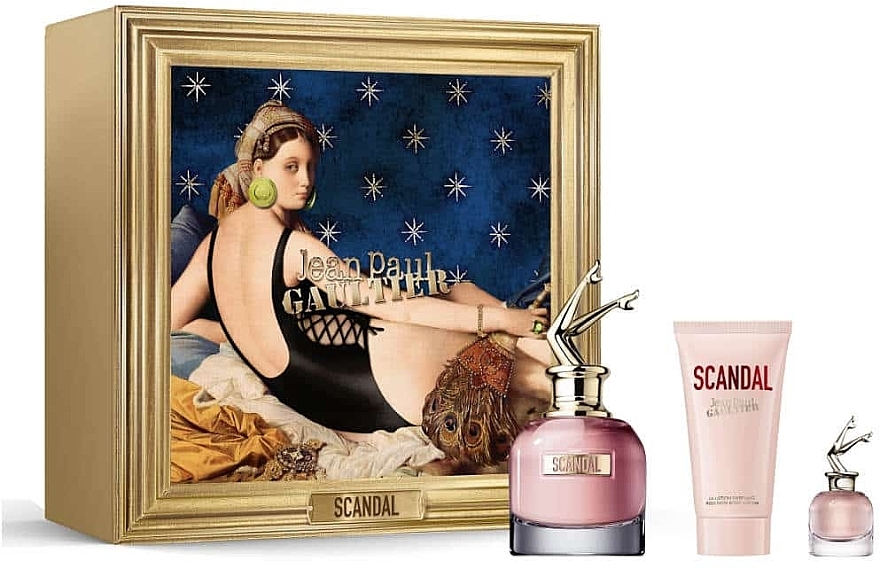 Jean Paul Gaultier Scandal - Zestaw (edp/50ml + b/lot/75ml + edp/6ml) — Zdjęcie N1