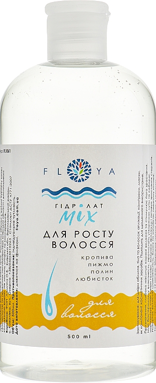 Hydrolat-mix na porost włosów - Floya — Zdjęcie N3