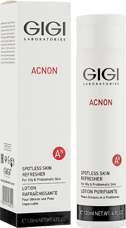 Tonik oczyszczający do cery tłustej i problematycznej - Gigi Acnon Spotless Skin Refresher — Zdjęcie N2