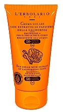 Kup Filtr przeciwsłoneczny do twarzy i ciała z ekstraktem z maku kalifornijskiego - L'Erbolario Sun Cream With Extract Of Californian Poppy SPF 50+