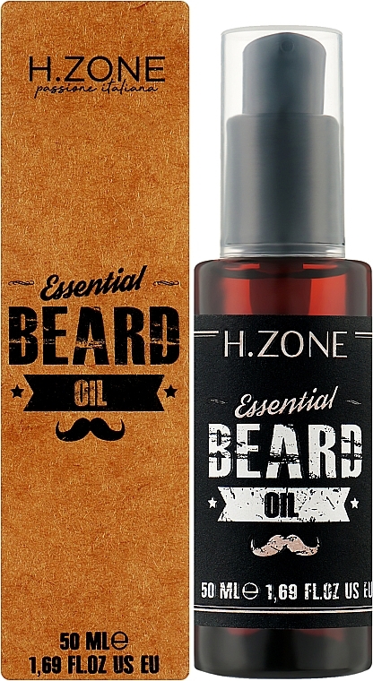 Balsam do brody - H.Zone Essential Beard Oil — Zdjęcie N2
