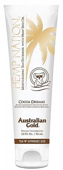 Balsam do ciała po opalaniu - Australian Gold Hemp Nation Cocoa Dreams Tan Extender Body Lotion — Zdjęcie N1