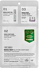 Nawilżająca maska na twarz - VT Cosmetics Reedle Shot All In One 3 Step Mask — Zdjęcie N1