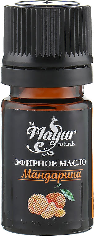 Naturalny olejek eteryczny z mandarynki - Mayur Mandarin Essential Oil — Zdjęcie N2