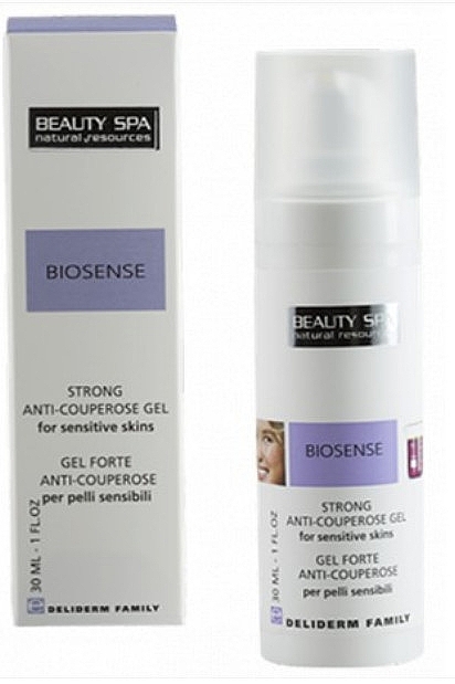 Silny żel do twarzy przeciw zaczerwienieniom - Beauty Spa Biosense Strong Anti-Couperose Gel  — Zdjęcie N1