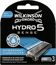 Wymienne ostrza do maszynki, 3 szt. - Wilkinson Sword Hydro 5 Sense Hydratant — Zdjęcie N1