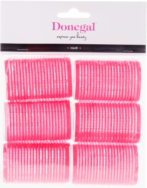 Wałki do włosów 36 mm 6 szt. - Donegal Hair Curlers — Zdjęcie N1