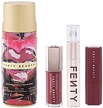 Zestaw - Fenty Beauty It's Riri Szn Gift Set (lip/gloss/9ml + lipst/5,6ml + gloss/stick/3,6g) — Zdjęcie N1