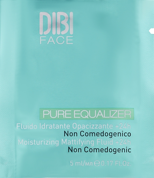 Matujący fluid nawilżający +24h - DIBI Milano Pure Equalizer Moisturizing Mattifying Fluid +24h (próbka) — Zdjęcie N1