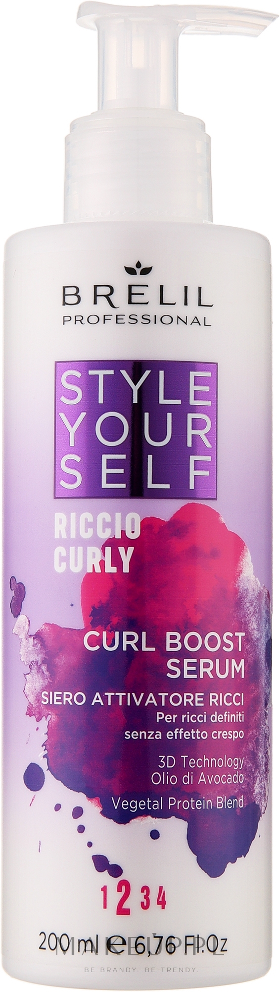 Serum do włosów kręconych - Brelil Style Yourself Curl Boost Serum — Zdjęcie 200 ml