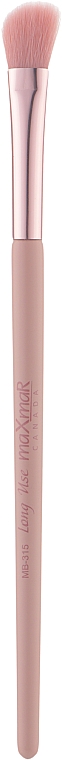 Ścięty pędzel do cieni do powiek - MaXmaR Long Use Brush MB-315 — Zdjęcie N1