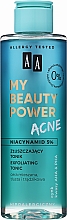 Kup Złuszczający tonik do twarzy - AA My Beauty Power Acne Exfoliating Tonic