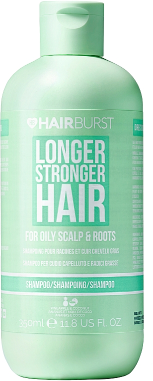 Szampon do przetłuszczającej się skóry głowy - Hairburst Long And Healthy Shampoo For Oily Scalp & Roots — Zdjęcie N1