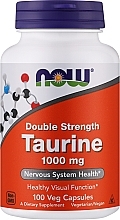 Kup Aminokwas Tauryna, 1000 mg - Now Foods Taurine 1000mg Double Strength Veg Capsules