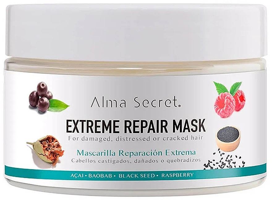 WYPRZEDAŻ Maska do włosów zniszczonych - Alma Secret Extreme Repair Mask * — Zdjęcie N1