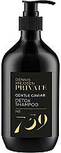 Kup Detoksykujący szampon do włosów z kawiorem - Dennis Knudsen Private 739 Gentle Caviar Detox Shampoo