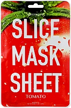 Maska na tkaninie w płatkach do twarzy Pomidor - Kocostar Slice Mask Sheet Tomato — Zdjęcie N1