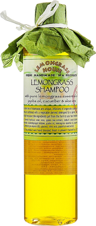 Szampon do włosów z trawą cytrynową - Lemongrass House Lemongrass Shampoo — Zdjęcie N2