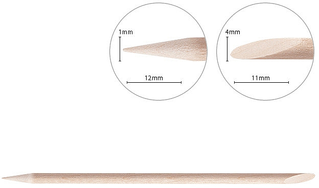 Drewniane patyczki do manicure - NeoNail Professional — Zdjęcie N2