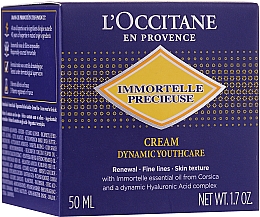 Zestaw - L'Occitane Immortelle Precious Christmas Gift Set (f/cr 50 ml + foam 150 ml + box) — Zdjęcie N6