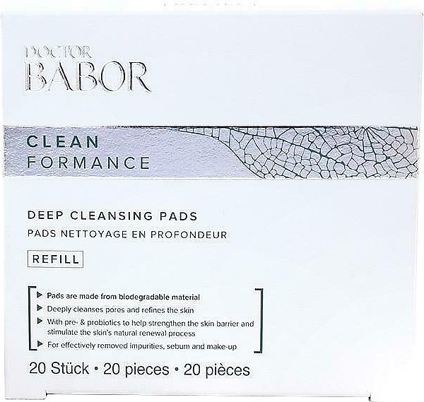 PRZECENA! Płatki głęboko oczyszczające - Babor Doctor Babor Clean Formance Deep Cleansing Pads Refill (wymienny wkład) * — Zdjęcie N1
