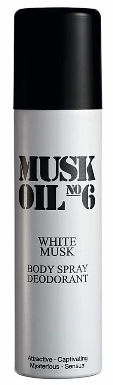 Gosh Copenhagen Muck Oil No.6 White Musk - Dezodorant w sprayu