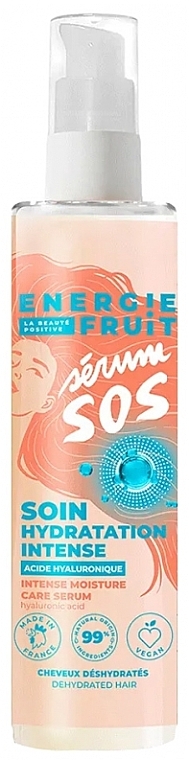Serum do włosów - Energie Fruit Serum SOS Hydratation Intense Acide Hyaluronicque — Zdjęcie N1