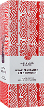 Dyfuzor zapachowy Czarny pieprz i drzewo sandałowe - Mades Cosmetics African Advanture Home Fragrance Reed Diffuser — Zdjęcie N1